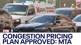 MTA board approves congestion pricing plan