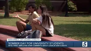 MTSU asst. dean fired over Charlie Kirk social media comments, students react