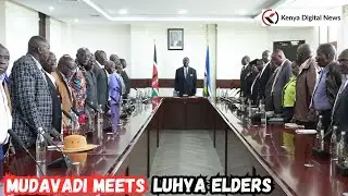 Mudavadi holds an Urgent Meeting with Luhya Elders!!