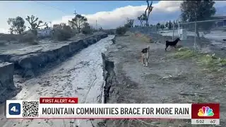 Mudflows damages homes, evacuation warnings extended