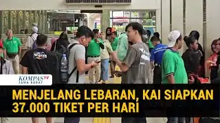Mudik Lebaran 2026, KAI Siapkan 37.000 Tiket Kereta Api Per Hari 