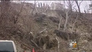 Mudslide Brings Trees, Debris Onto Baldwin Twp. Road