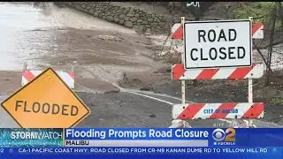 Mudslides, Downed Trees As Heavy Rainfall Continue Across LA