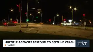 Multiple agencies respond to Beltline crash
