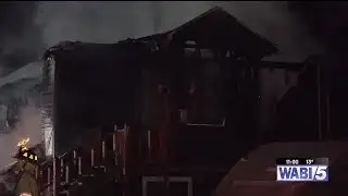 Multiple agencies respond to house fire in Winn