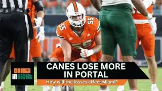 MULTIPLE CANES enter transfer portal | Are these big losses?