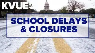 Multiple Central Texas school districts closed Monday after ice storm