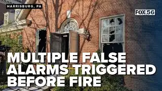 Multiple false alarms triggered before alleged arson at Governor