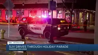 Multiple fatalities after SUV plows through Wisconsin holiday parade