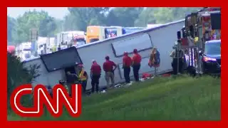 Multiple fatalities & entrapments after tour bus crashes in NY state