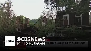 Multiple fire crews battle two fires in McKeesport