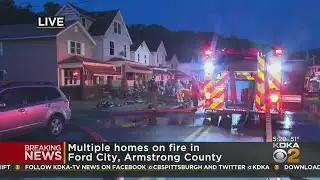 Multiple homes catch fire in Armstrong Co.