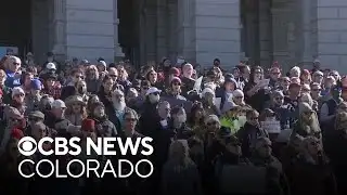 Multiple "ICE out" protests across Colorado include bicycle remembrance rides, "singing resistance"