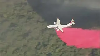 Multiple large wildfires still burning west of Fort Worth