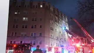 Multiple people hurt after fire rips through NJ apartment building