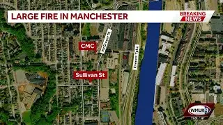 Multiple people injured as massive fire sends smoke billowing over Manchester