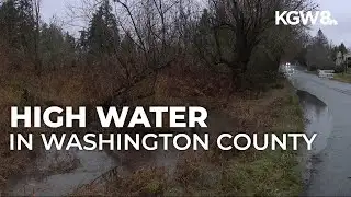 Multiple road closures in Washington County amid heavy rain, high waters
