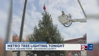 Multiple tree lighting events planned in Middle TN