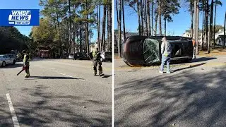 Multiple-vehicle crash affects traffic on River Oaks Drive