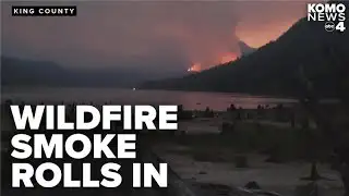 Multiple wildfires cause hazy conditions around western Washington