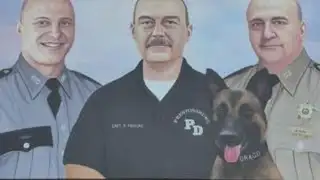 Mural honors fallen Floyd County police officers