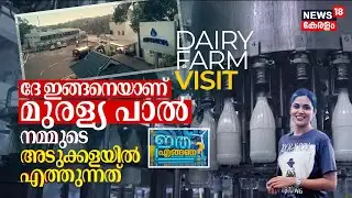 ദേ ഇങ്ങനെയാണ് Muralya Milk നമ്മുടെ അടുക്കളയിൽ എത്തുന്നത് | Ithu Engale | Muralya Dairy Farm Visit
