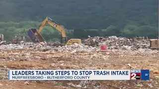 Murfreesboro, Rutherford County leaders discussing trash intake alternatives