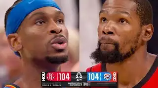 MUST-SEE 2OT ENDING Thunder vs Rockets 🤯 | October 21, 2025