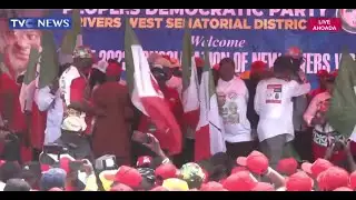 (MUST WATCH) Rivers State PDP Holds Rivers West Senatorial Rally