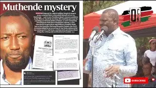 🔥MUTHENDE MYSTERY!!! Shock as CS Ruku Defends MUTHENDE Criminal Record& Corruption