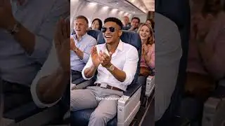 My first flight and I almost started a riot.