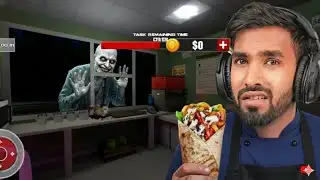MY FIRST NIGHT AT THE SHAWARMA SHOP | HORROR GAME 😲