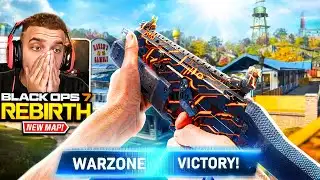 My FIRST WIN on NEW REBIRTH WARZONE MAP! (Black Ops 7 Resurgence)