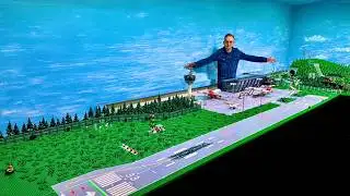 My massive LEGO Airport is finally complete!