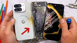MY PIXEL 10 PRO FOLD EXPLODED -- CAUGHT LIVE ON CAMERA!