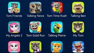 My Talking Tom & Friends,Talking News,Talking Ben,My Talking Angela 2+,Talking Hank,Swamp Attack