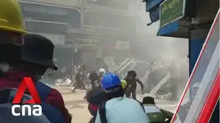 Myanmar security forces open fire, killing another 9 protesters