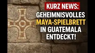 Mysterious Mayan game board discovered in Guatemala! [Short News]