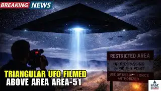 Mysterious Triangular Aircraft Captured on Infrared Camera Flying Over Area 51 Nevada Test Range