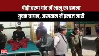 पौड़ी चरण गांव में भालू का हमलायुवक घायल, अस्पताल में इलाज जारी|