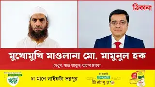 মুখোমুখি মাওলানা মো. মামুনুল হক