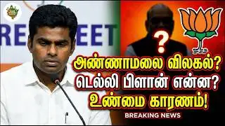 அதிர்ச்சி! 😱 அண்ணாமலை திடீர் விலகல்! பின்னணியில் அமித் ஷா?
