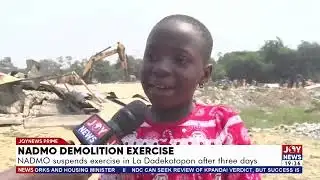 NADMO demolition exercise: NADMO suspends exercise in La Dadekotopon after three days.
