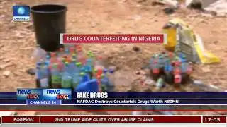 NAFDAC Destroy Counterfeit Drugs Worth Over N80m