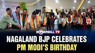 NAGALAND BJP  CELEBRATES PM MODI