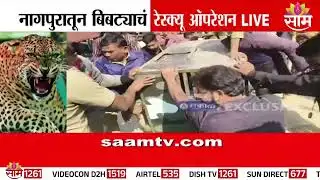 नागपुरातील बिबट्याचं रेस्क्यू ऑपरेशन सक्सेसफूल! | Nagpur leopard News