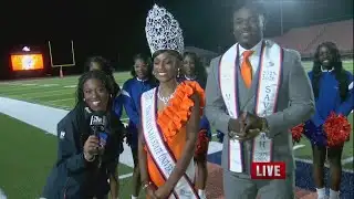 Nakya Harris, SSU Homecoming 2025 with Mr. & Miss SSU