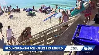 Naples Pier reconstruction officially begins with groundbreaking ceremony