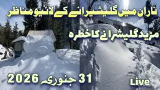 Naran kaghan valley snowfall today new latest update| date 31/1/2026