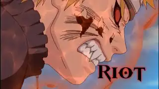 Naruto Kyuubi Mode [AMV] - Riot (Three Days Grace)